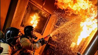 Пожар в ресторане Гринн Бир, Белгород, 19 января 2019 г.