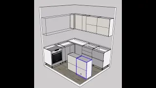 Проектирование корпусной и кухонной мебели в программе SketchUp