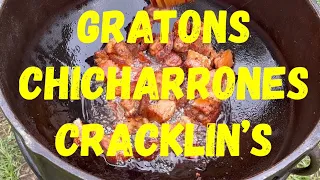 Gratons w/ TEXAS CAJUN by Uncle Steve’s Shake (chicharones, craklins)