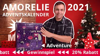 AMORELIE Adventskalender 2021 Inhalt - Adventure | Unboxing | Gewinnspiel  | Was ist drin? Rabatt