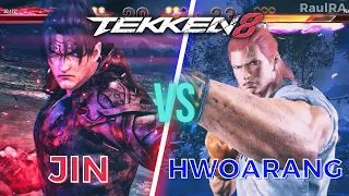 TEKKEN 8 | Jin VS. Hwoarang | Best Of 3! INTENSE ENDING!!