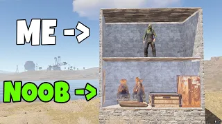 We Lived Above A New Rust Players Base