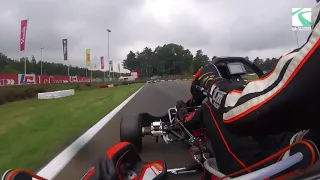 Onboard Reigning World KZ Champion Paolo De Conto