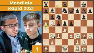 Velociraptor! -  Petrosyan vs Dubov | Mondiale Scacchi Rapid 2021