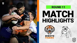 Wests Tigers v Canterbury Bankstown Bulldogs | Match Highlights | Round 11, 2022 | NRL