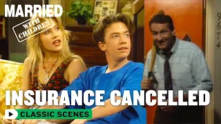 Al Cancels His Car Insurance | Married With Children