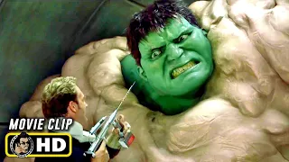 HULK (2003) Hulk Escapes Military Base [HD] Marvel