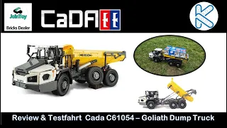 Review & Testfahrt Cada C61054W - Goliath Articulated Dump Truck