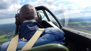 P-51 Mustang Onboard Flight