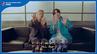 [ENG SUB] 2021 Pepsi K-Pop Campaign Spoiler Interview (ATEEZ cut)