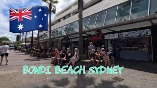 [4K Sydney Walk] Bondi beach is one of Australia's most iconic beaches