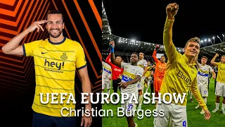 Christian Burgess behind the scenes in Geneva! | UEFA Europa Show