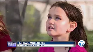 6-year-old girl injured, 8-year-old boy attacked by neighbor's pet raccoon