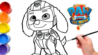 🔴 How To Draw SKYE Paw Patrol Movie 2021 | La Patrulla Canina película