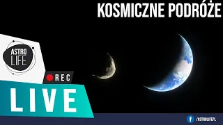 Przelot asteroidy blisko Ziemi i kosmiczne podróże w Space Engine - AstroLife na LIVE