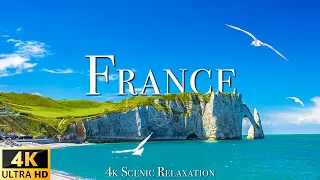 France 4K - Scenic Relaxation Film With Calming Music - 4K Video Ultra HD