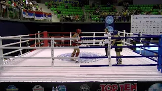 Tina Radman v Diana Ziteniuk WAKO European Championships 2019