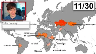 Can I name the Largest Countries in each Continent?