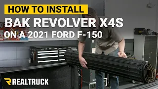 How to Install BAK Revolver X4s Tonneau Cover on a 2021 Ford F-150