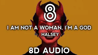 Halsey - I am not a woman, I’m a god (8D AUDIO)