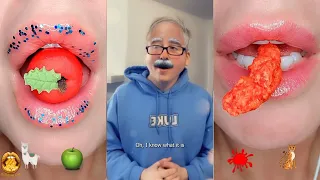 👄 Text To Speech 👄 ASMR Satisfying Eating || @Luke Davidson || POVs Tiktok Compilations 2023 #8