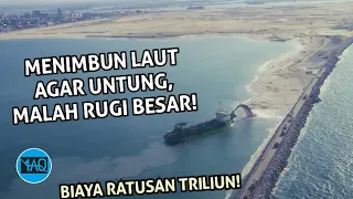 AKIBAT MENIMBUN LAUT! Proyek Ini Malah Terbengkalai dan RUGl Besar! Ini Alasannya