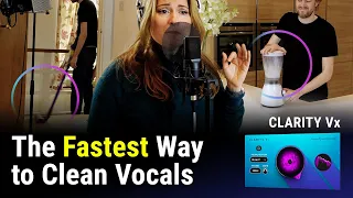 How to Clean Vocals FAST with No Artifacts: Waves Clarity Vx