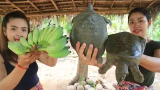 Yummy cooking turtle with salt recipe - Cooking skill