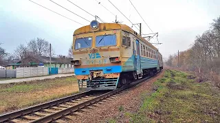 ER9T-673 #train No 6306 Chernihiv - Nizhyn