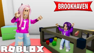 Baby Kate Gets Adopted in Brookhaven (what could go wrong?) | Roblox Roleplay