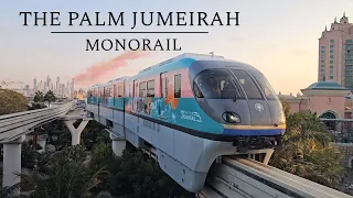 The Palm Monorail | Complete Route of Palm Jumeirah | Dubai UAE #travel #youtube #subscribe #viral