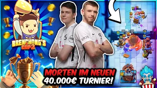 🏆MORTEN vs. BESTE SPIELER DER WELT im NEUEN 40.000€ TURNIER! | Clash Royale Deutsch