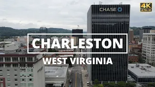 Charleston, West Virginia - [4K] Drone Tour