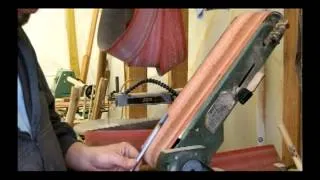 How to make a flute track tool for Native American flute making