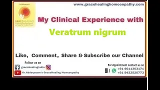 My Clinical Experience with Veratrum nigrum