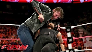 Dean Ambrose punishes "Seth Rollins": Raw, Oct. 20, 2014