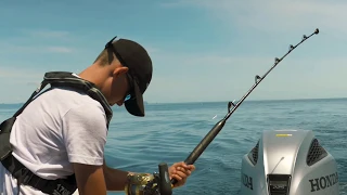 Huntsman Boats - Flyn Jack catches a Yellow Fin Tuna with Huntsman