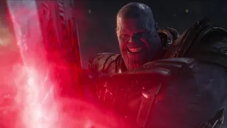 Avengers Endgame - Scarlet Witch vs Thanos Fight Scene (HINDI)