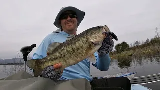 Bass Fishing Theewaterskloof Dam Off a Kickboat