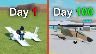 Day 1 vs 100 in Plane Crazy!