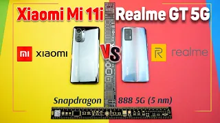 Сравнение Realme GT 5G и Xiaomi Mi 11i - какой ЛУЧШЕ ВЗЯТЬ на Snapdragon 888 и почему ?