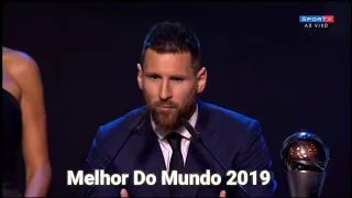 Lionel Messi - Eleito Melhor Do Mundo De 2019 (23/09/2019)