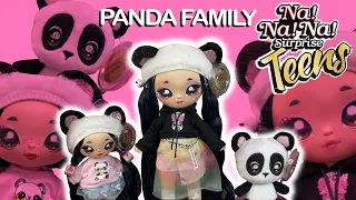 I HAD TO BUY THEM! 😍 | Na! Na! Na! Surprise Panda Family set unboxing & review! 🐼🥺💗
