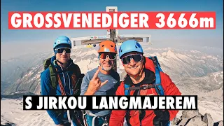 S Jiří Langmajer na čtvrtou nejvyšší horu Rakouska - Grossvenediger 3666m