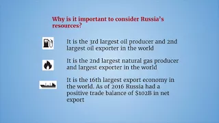 Russia's Natural Resources