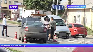 На перекрестке Советская – Горького произошло тройное ДТП