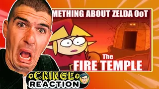 Something About Zelda Ocarina of Time: The FIRE TEMPLE (Loud Sound Warning) 🔥🧝🏻🔥 REACTION