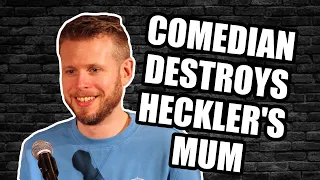 Comedian destroys heckler's mum