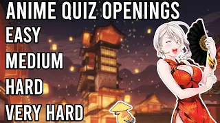 Anime Quiz Opening #-1  40 Songs (Easy - Very Hard)