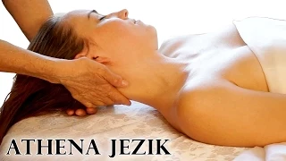 Face & Neck Massage Relaxation Techniques - ASMR Athena Jezik Full Body Series 4 of 7 HD 60P